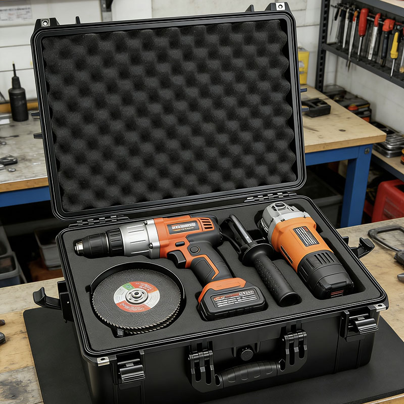 Caixa protetora para equipamentos pesados