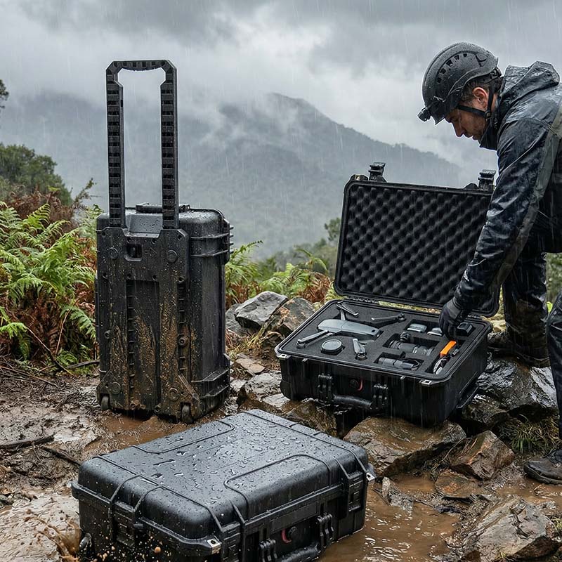 Caixa rígida IP67 de alta resistência à prova d'água e à prova de poeira