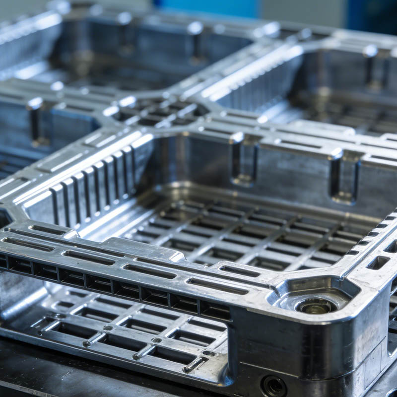 Caixas de rotatividade logística e moldes de paletes