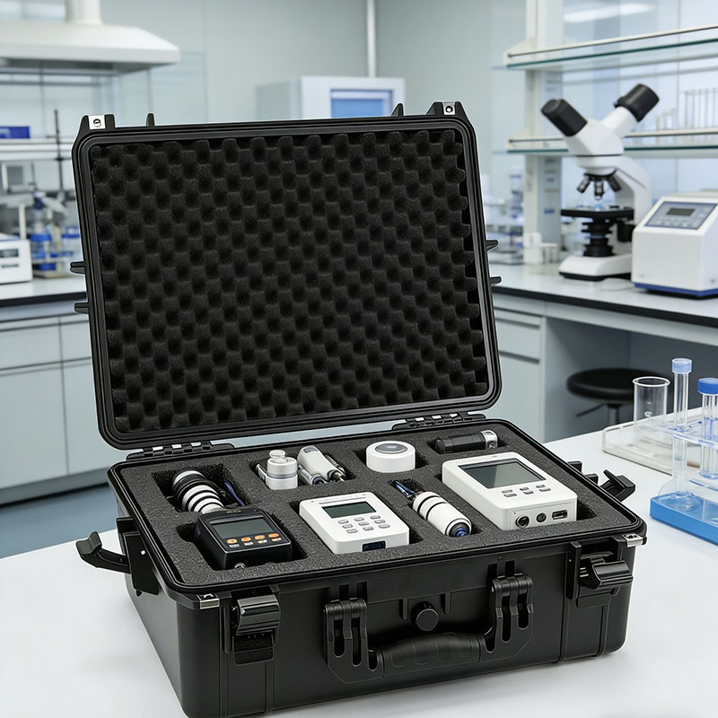 Caixa protetora para equipamentos de teste